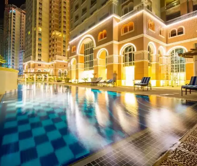 Residencial Listo Propiedad Estudio S / F Apartamento  alquiler en al-sad , Doha #9285 - 1  image 